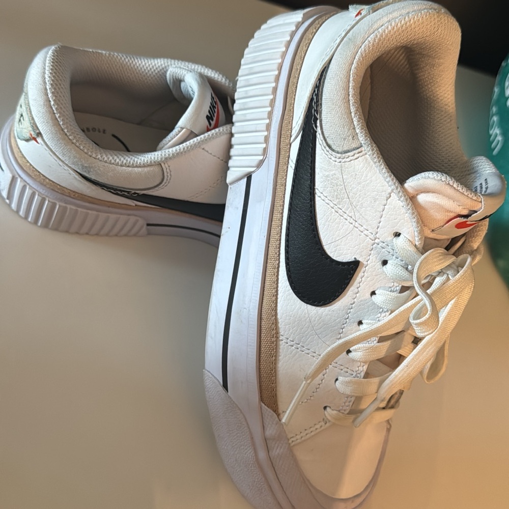 Nike legacy Shoes in White and Black